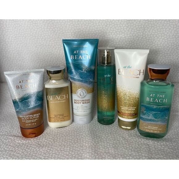 Bath and Body Works AT THE BEACH 6 PC Set - Picture 10 of 10